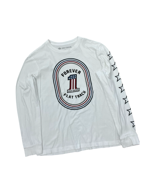 Top Ls By Harley Davidson In White, Size:L