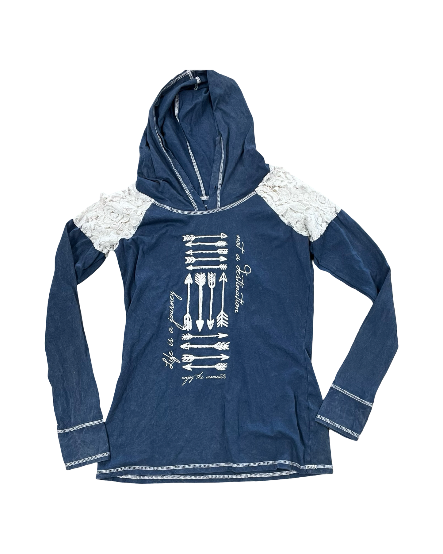Top Ls By Clothes Mentor In Blue, Size:L