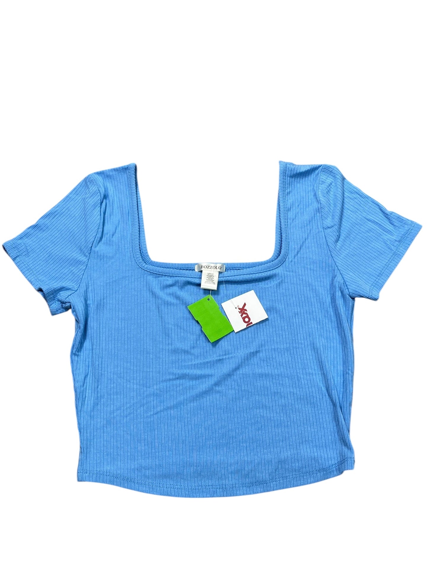 Top Ss By Bozzolo In Blue, Size:L