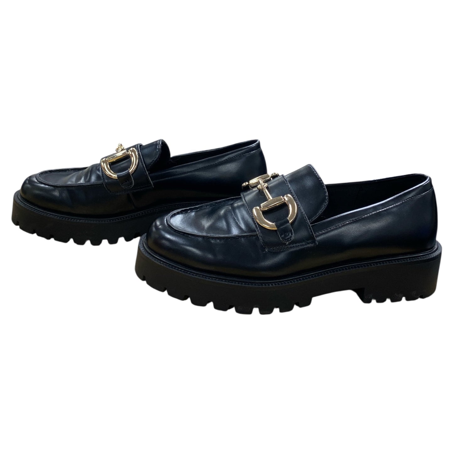 Shoes Flats By H&M In Black, Size:8