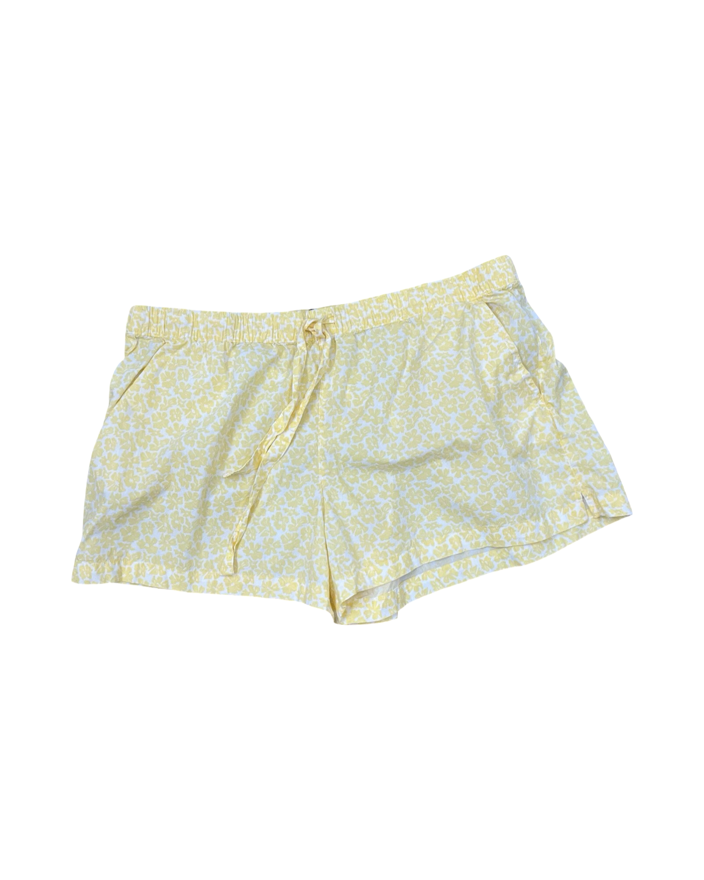 Lounge Set Shorts By Gap In Yellow, Size:1X