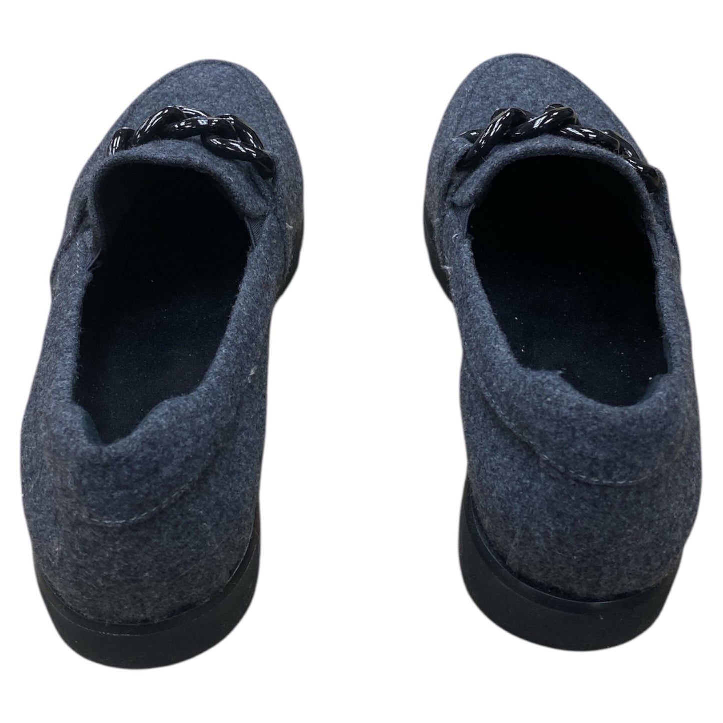 Shoes Flats By Vaneli In Black & Grey, Size:7.5