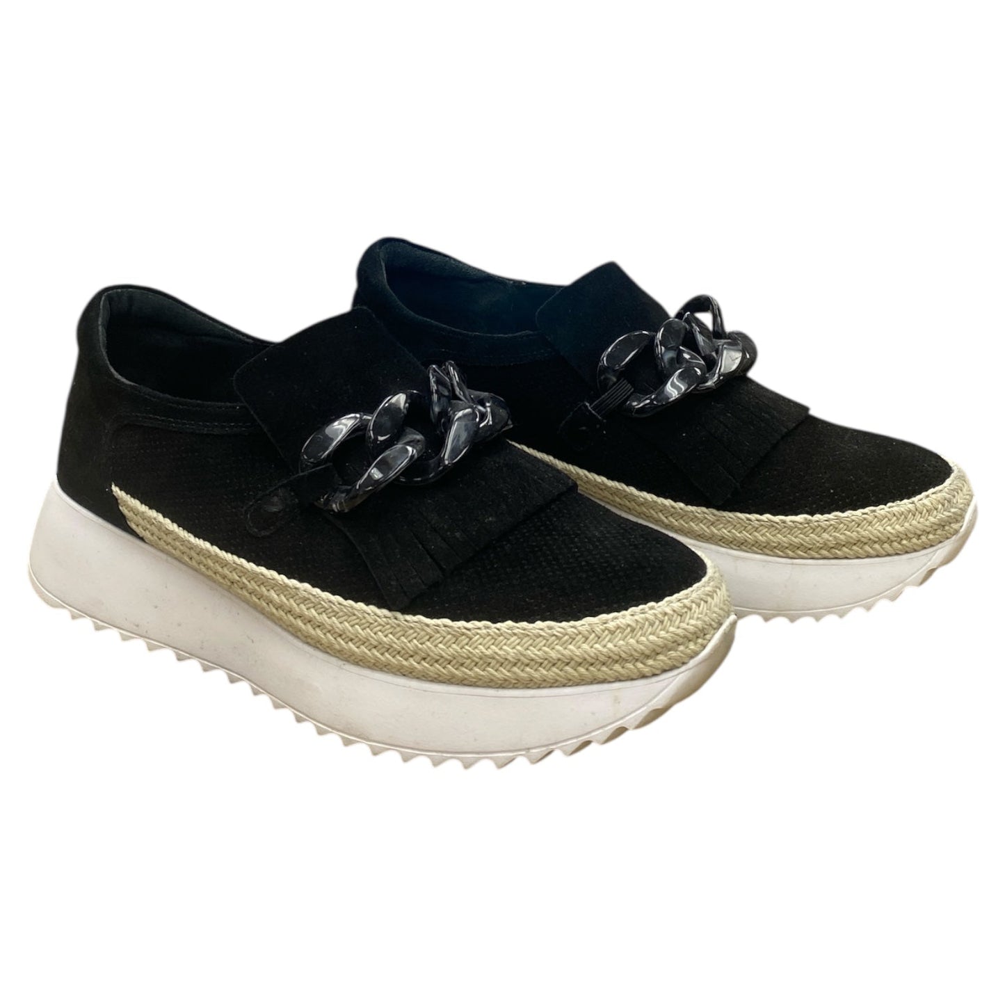 Shoes Sneakers Platform By Vaneli In Multi, Size:7