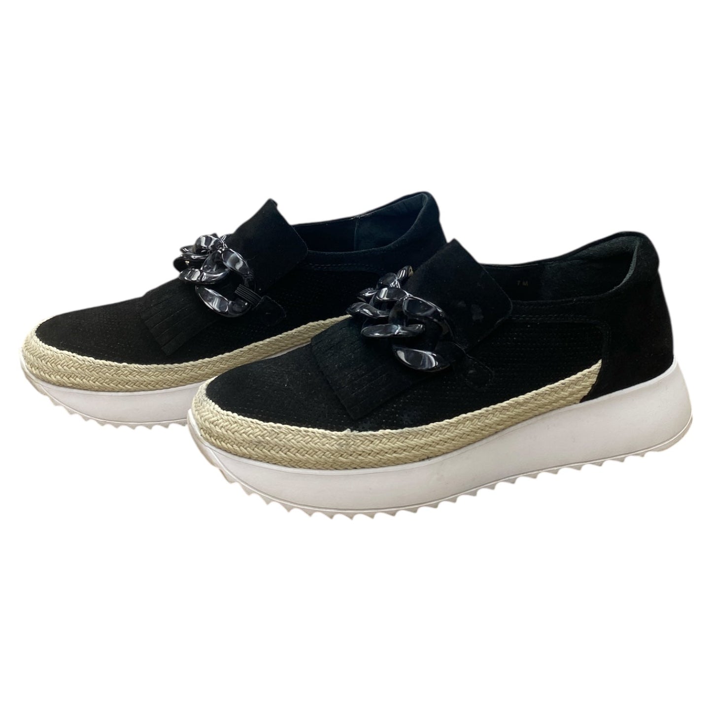 Shoes Sneakers Platform By Vaneli In Multi, Size:7