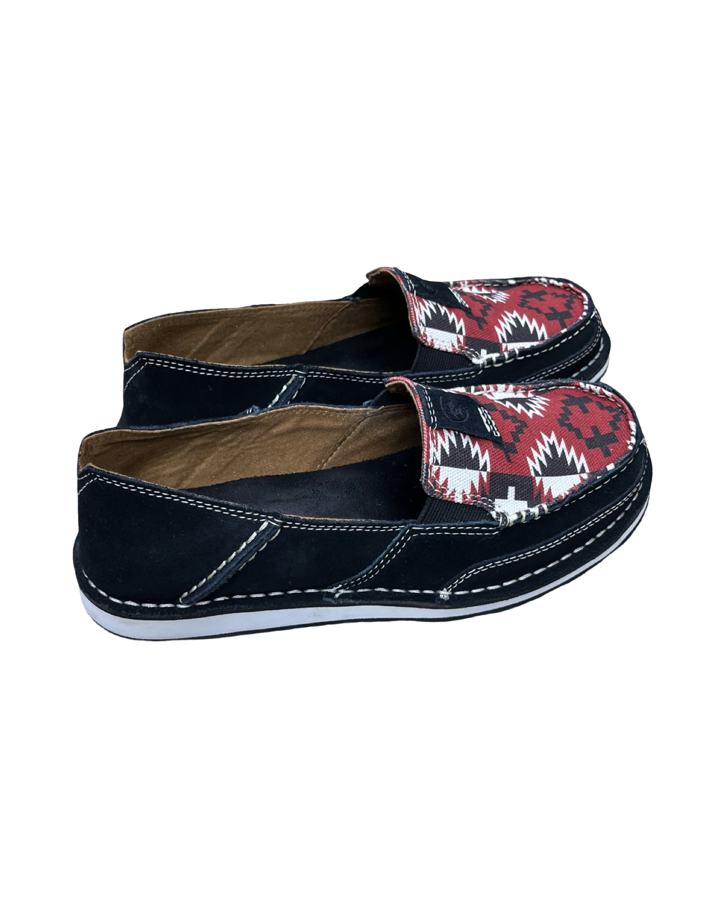 Shoes Sneakers By Ariat In Black & Red, Size:7