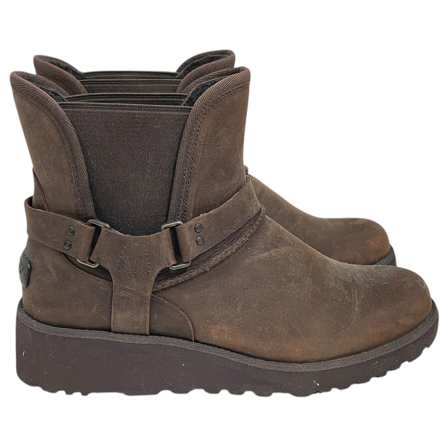 Boots Designer By Ugg In Brown, Size:8