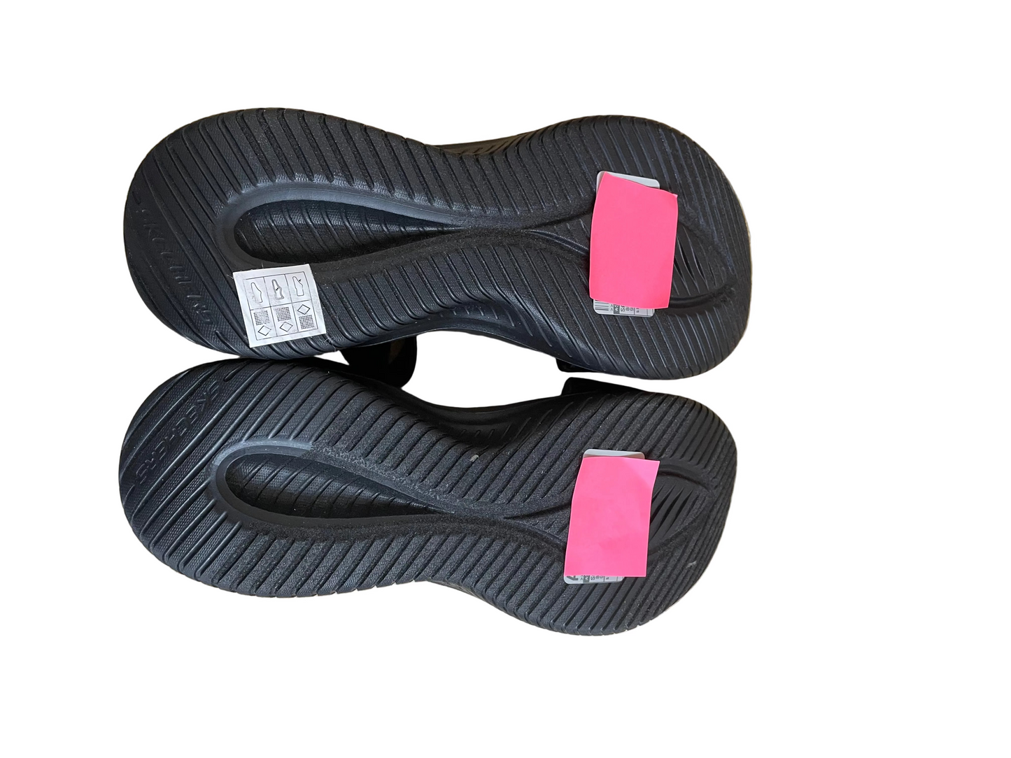 Sandals Flats By Skechers In Black, Size:9