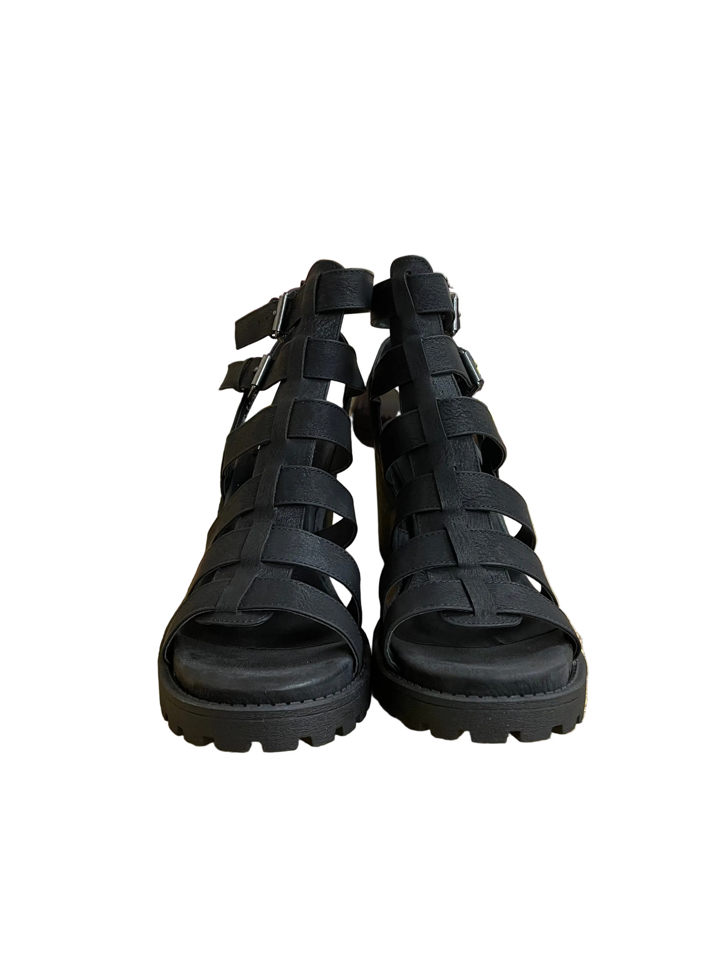 Sandals Heels Block By Dirty Laundry In Black, Size:9