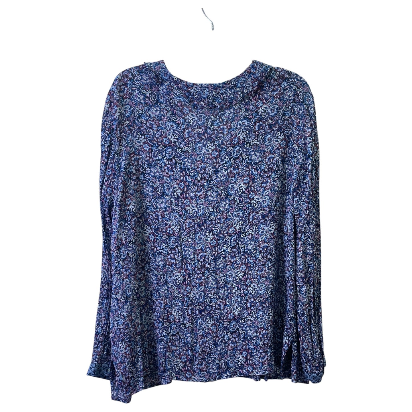 Top Ls By J. Jill In Blue, Size:2X
