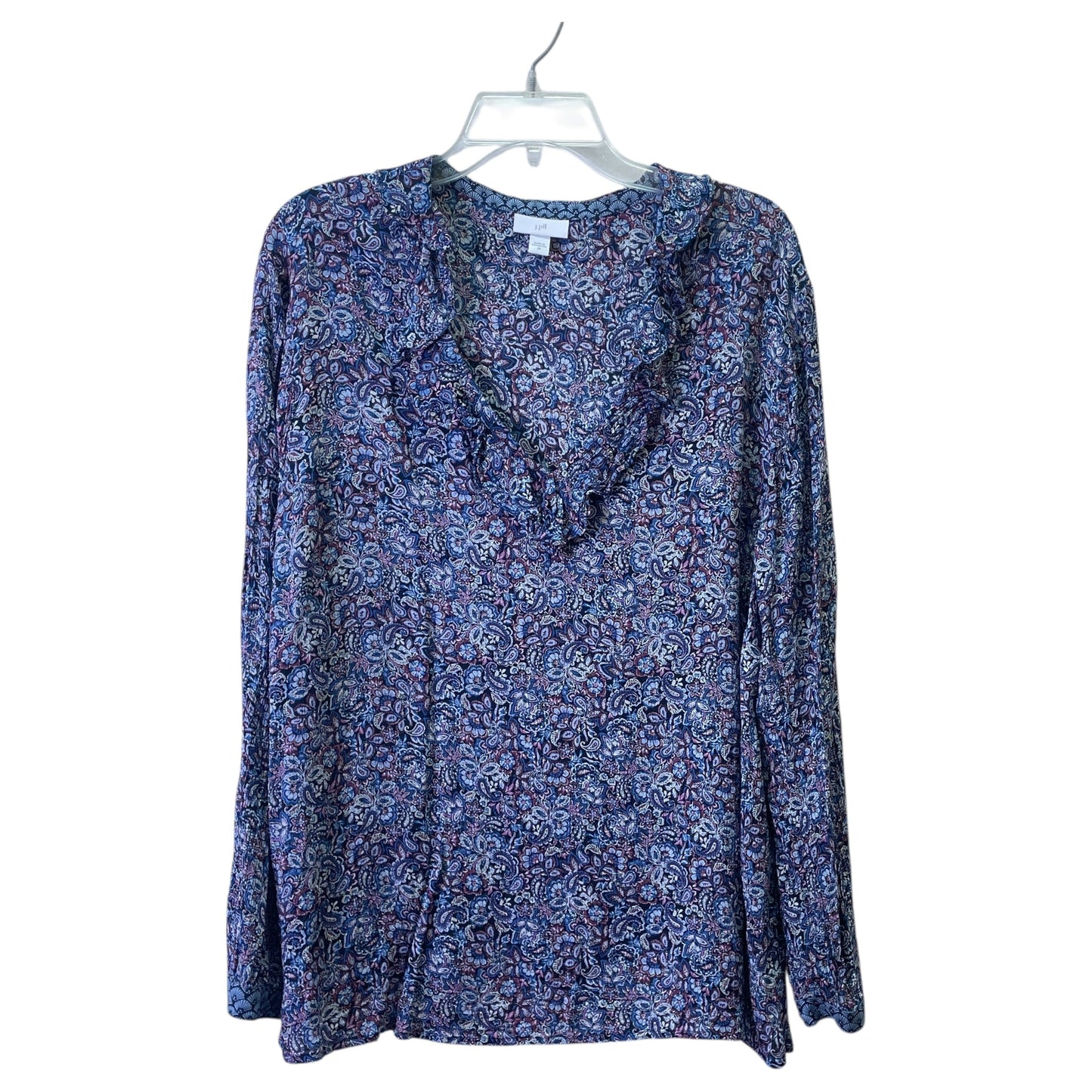 Top Ls By J. Jill In Blue, Size:2X