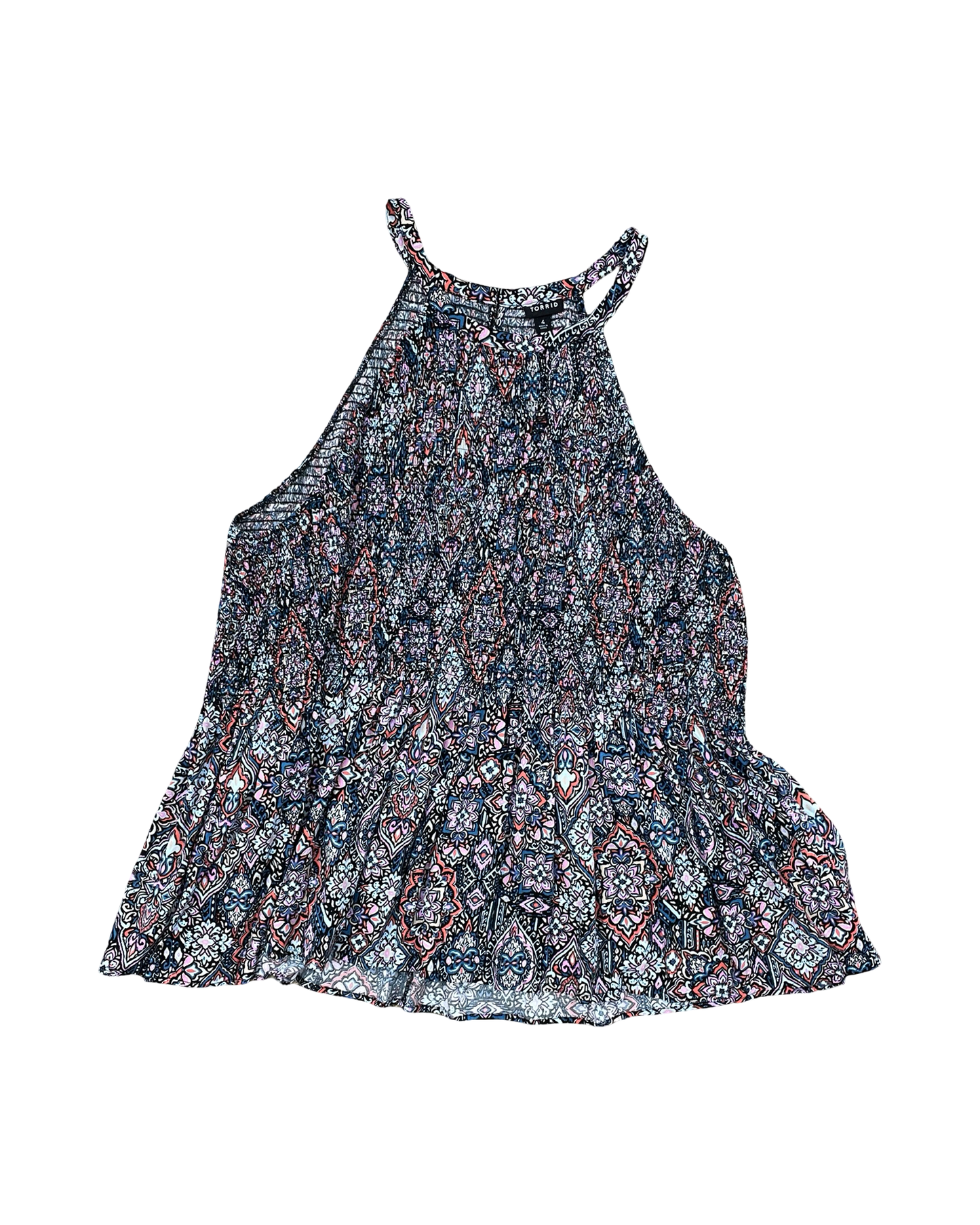 Top Sleeveless By Torrid In Multi, Size:4X