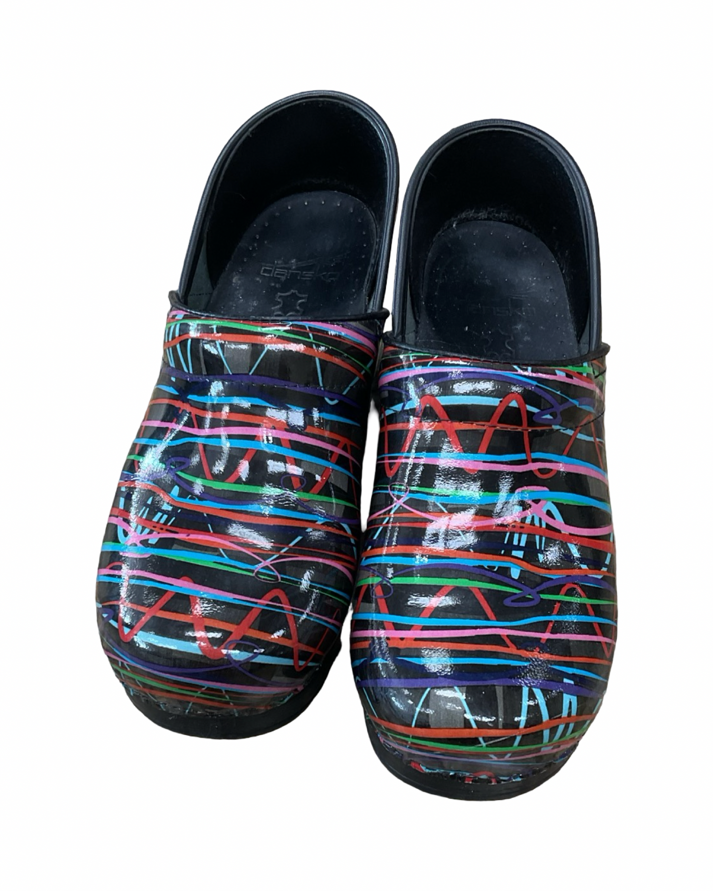 Shoes Flats By Dansko In Multi, Size:7