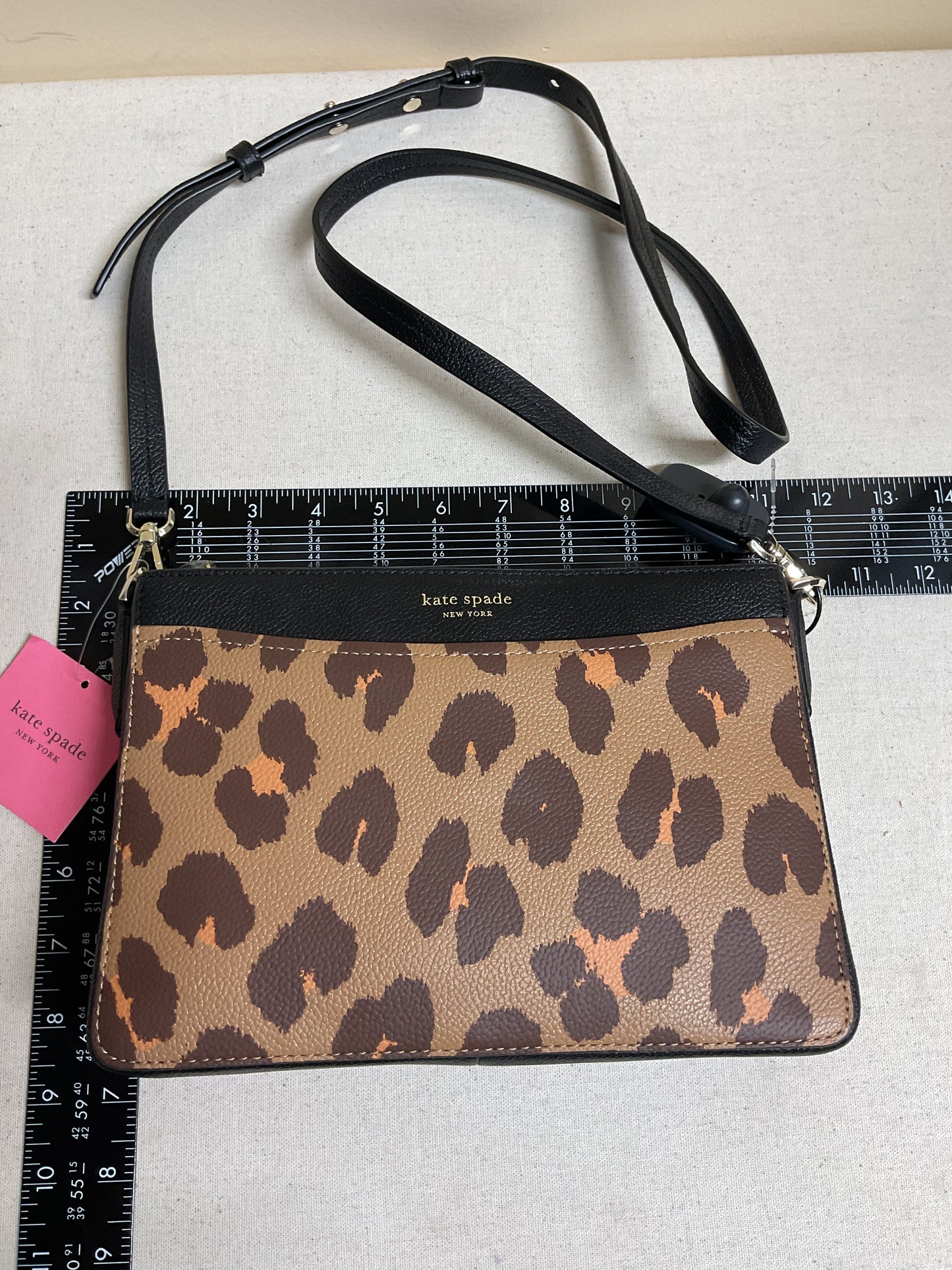 Crossbody Designer By Kate Spade In Animal Print, Size:Medium