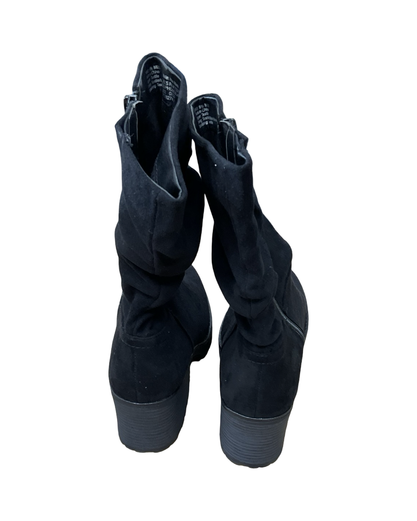 Boots Mid-Calf Heels By Sonoma In Black, Size:9.5