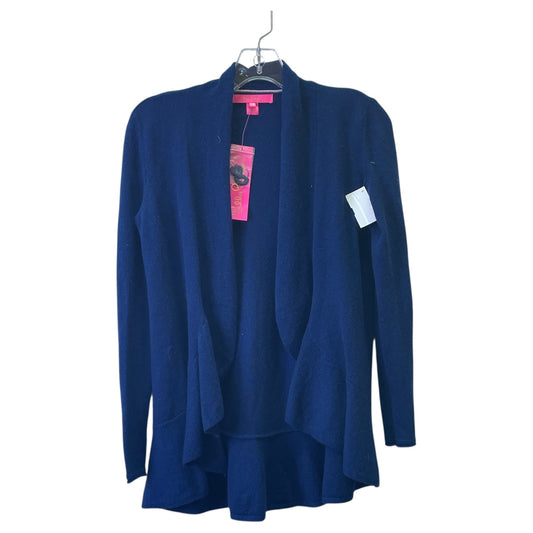 SWEATER CARDIGAN DESIGNER by LILLY PULITZER In BLUE, Size: XXS
