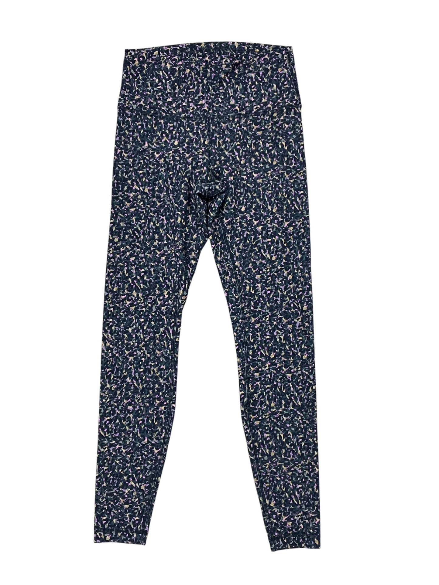 Athletic Pants By Lululemon In Blue & Green, Size:M