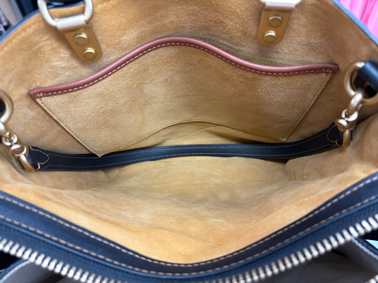 Handbag Designer By Coach, Size: Large