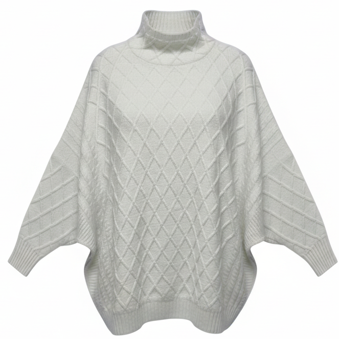 Lisbon Traveler Sweater By Mer Sea In White, Size: OSFM