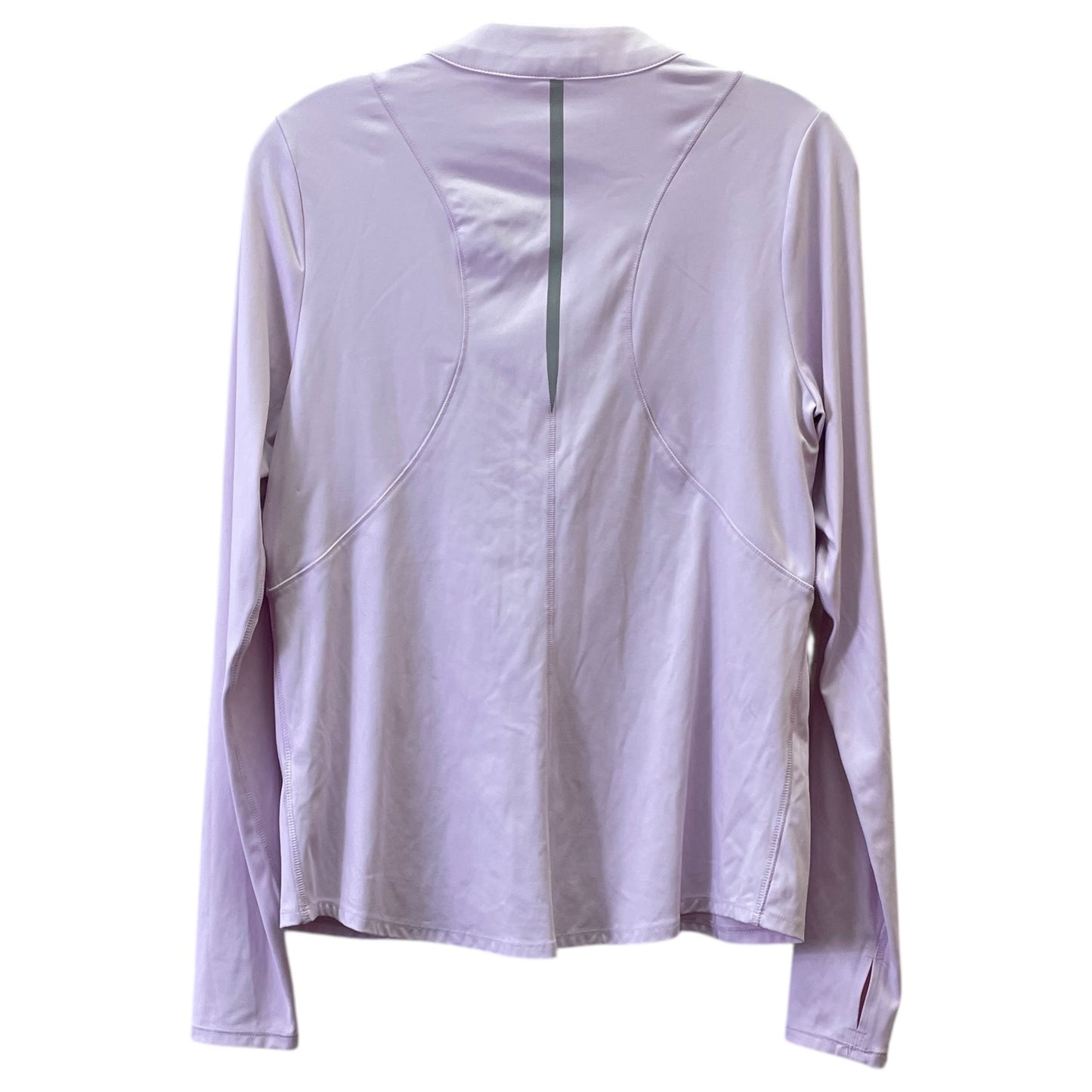 Athletic Top Ls Collar By Calia In Purple, Size:L