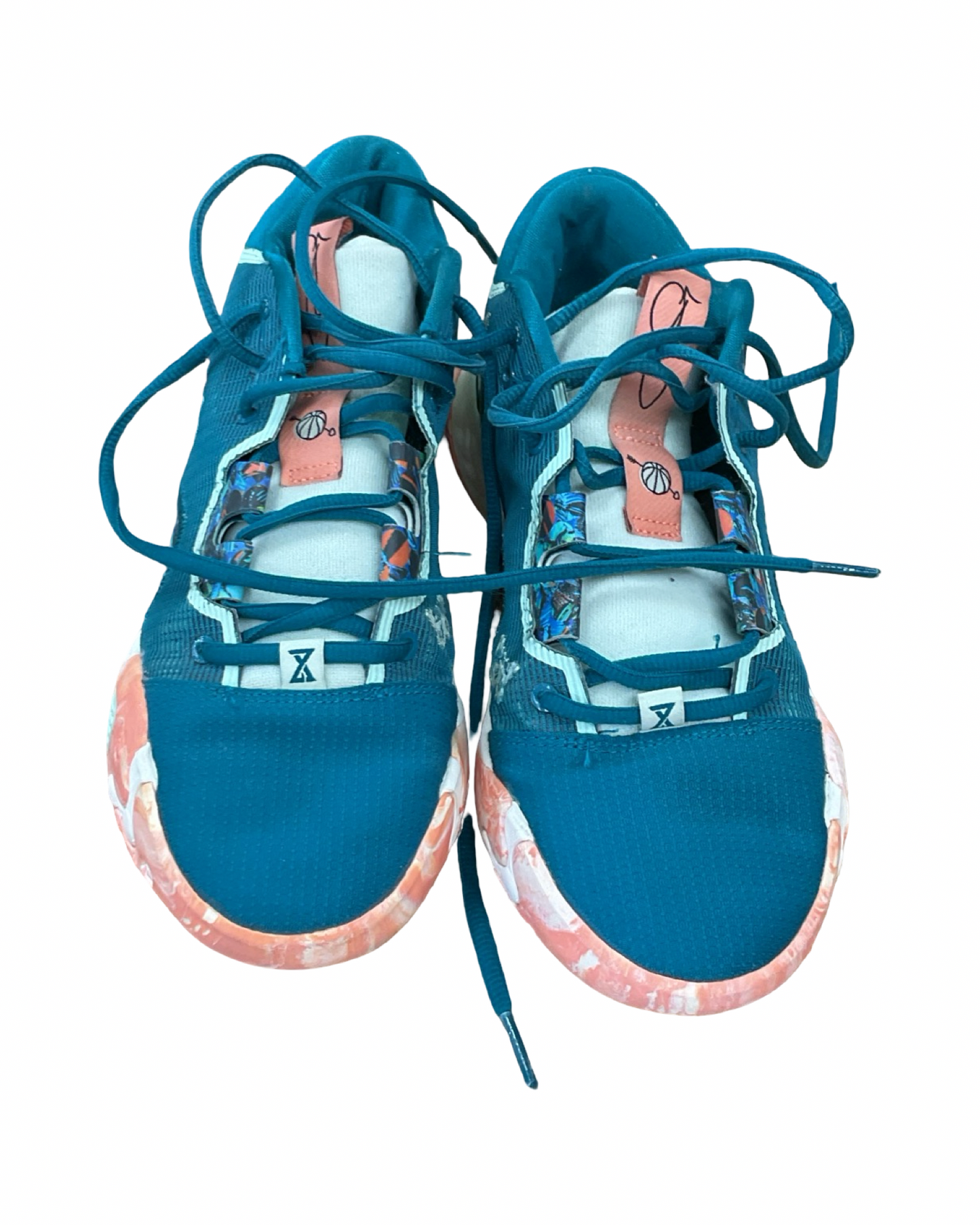 Shoes Athletic By Nike In Teal, Size:7