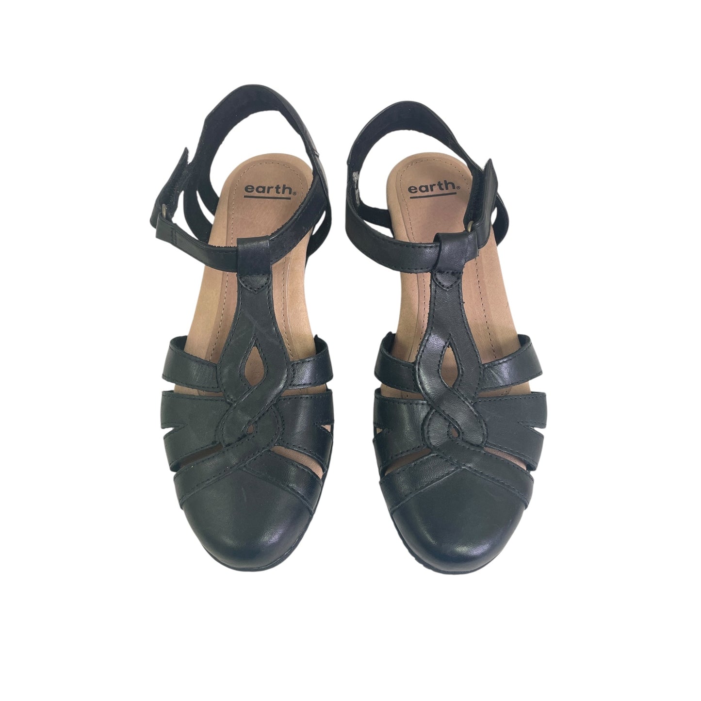 Shoes Flats By Earth In Black, Size:9.5