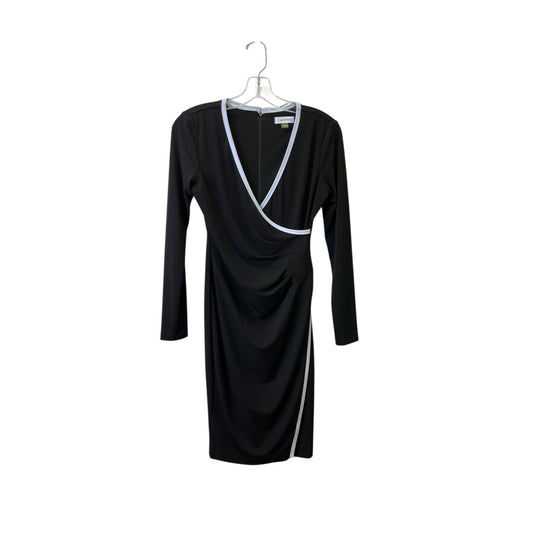 Dress Casual Short By Calvin Klein In Black, Size:Xs