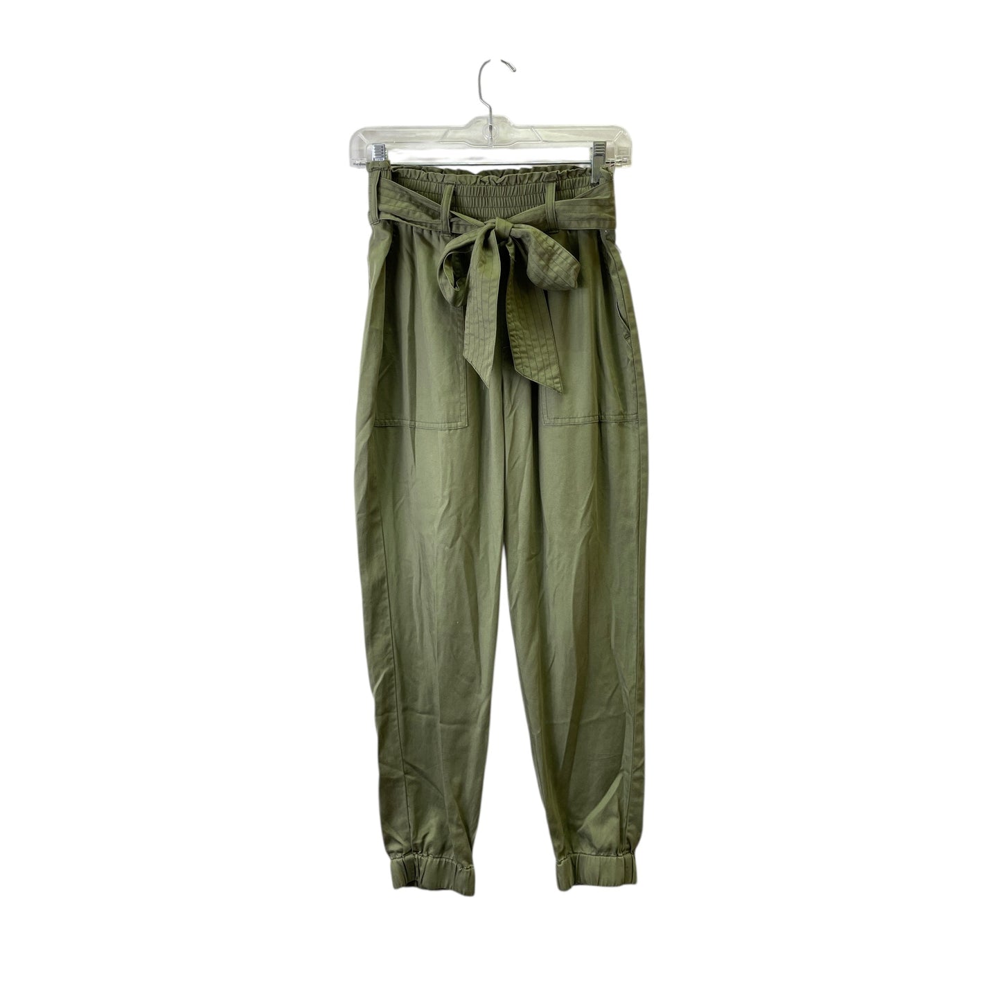 Pants Joggers By Abercrombie And Fitch In Green, Size:6