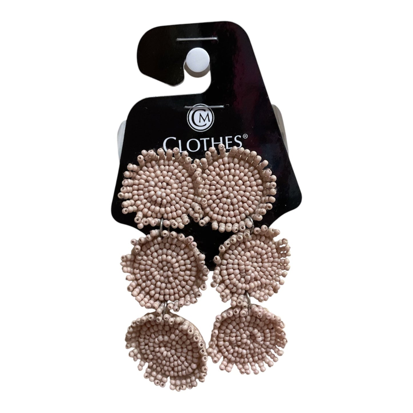 Earrings Dangle/Drop By Clothes Mentor In Pink