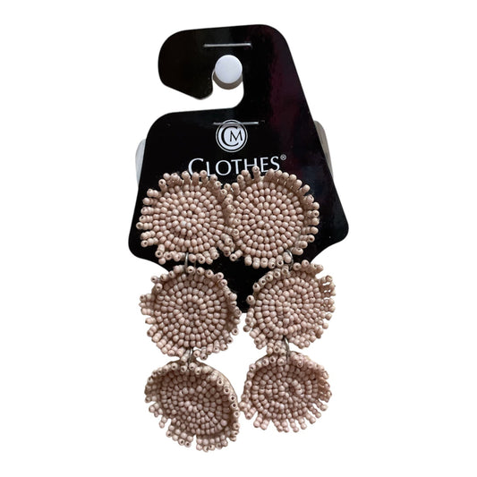 Earrings Dangle/Drop By Clothes Mentor In Pink