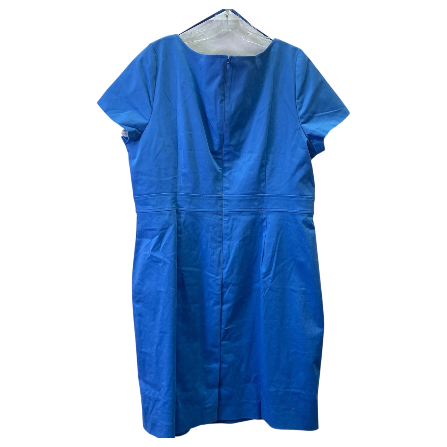 Dress Casual Midi By J. Crew In Blue, Size:2X