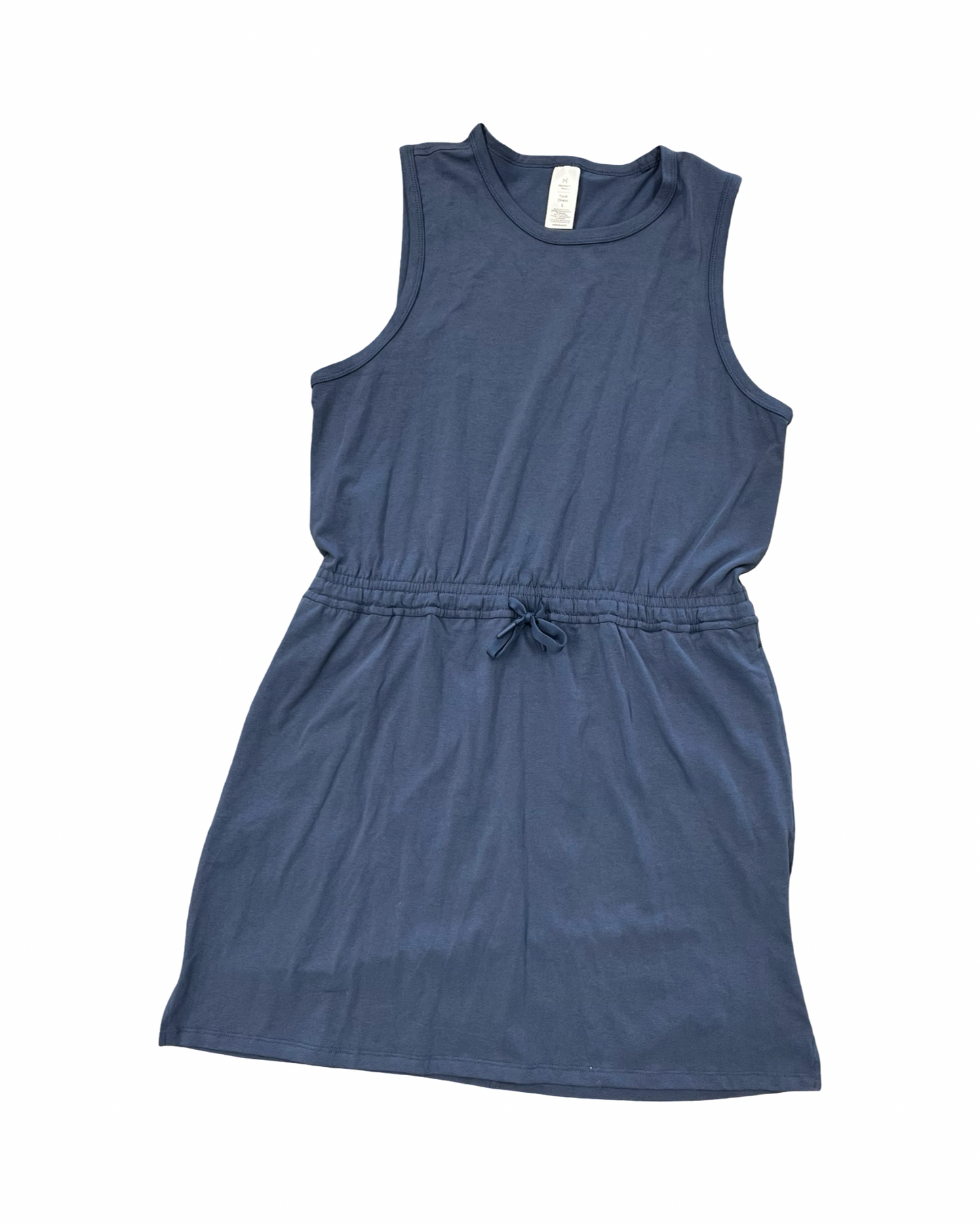 Dress Casual Midi By Members Mark In Blue, Size:L