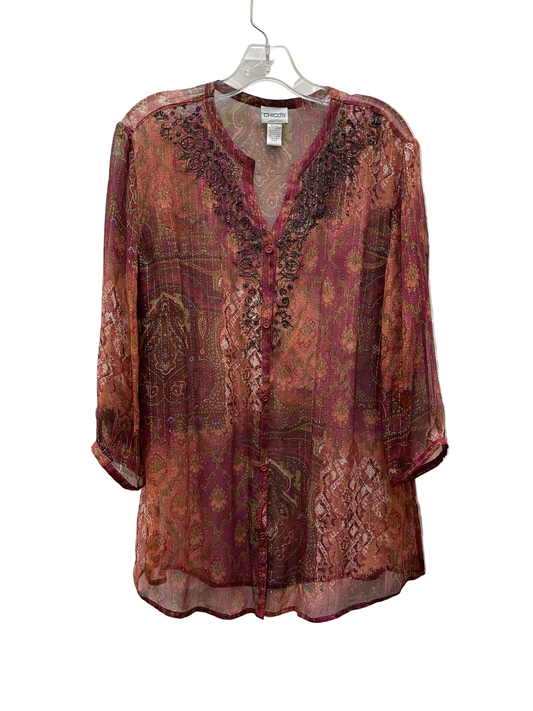 Top Ls By Chicos In Multi, Size:L