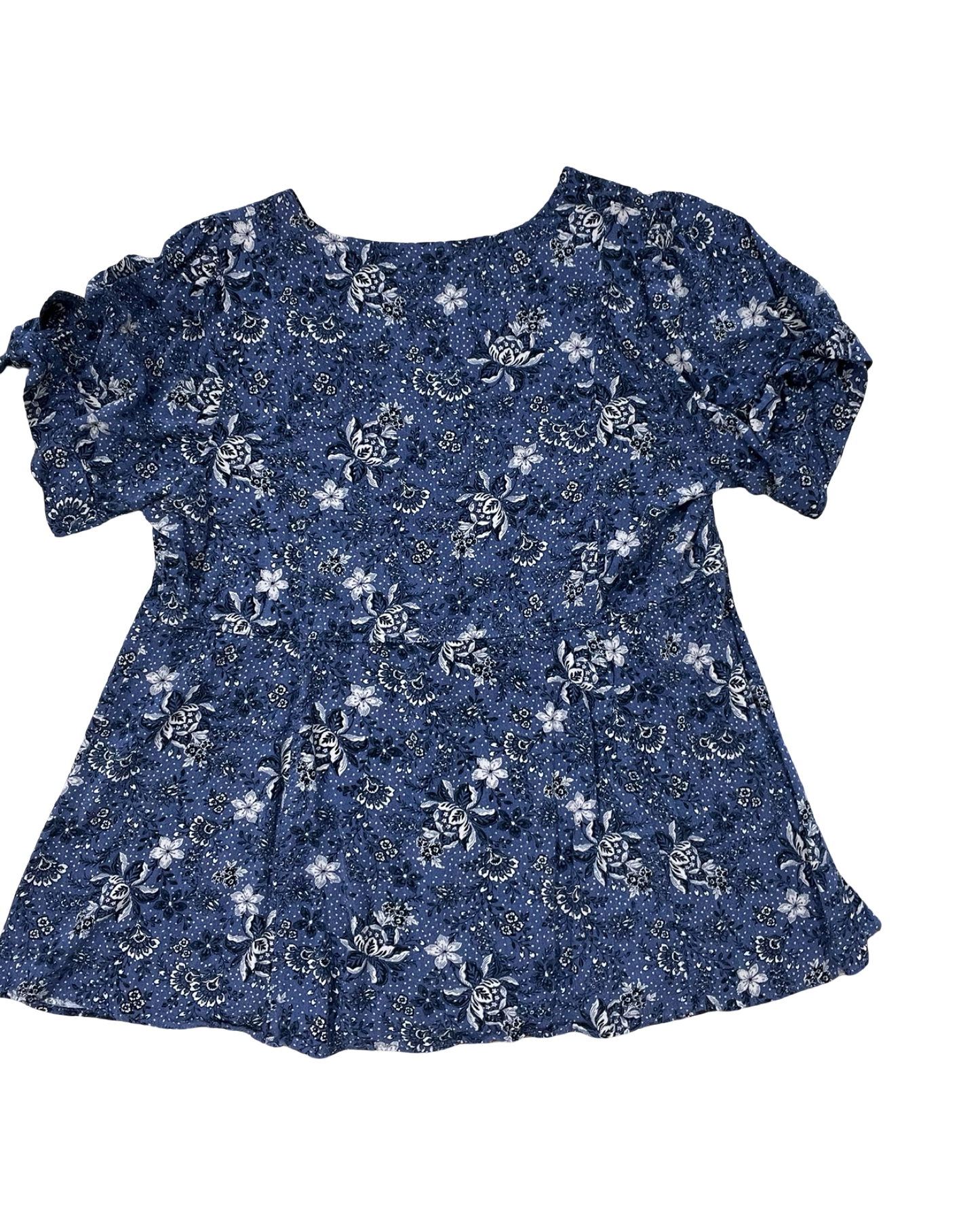 Blouse Ss By Torrid In Blue, Size:L