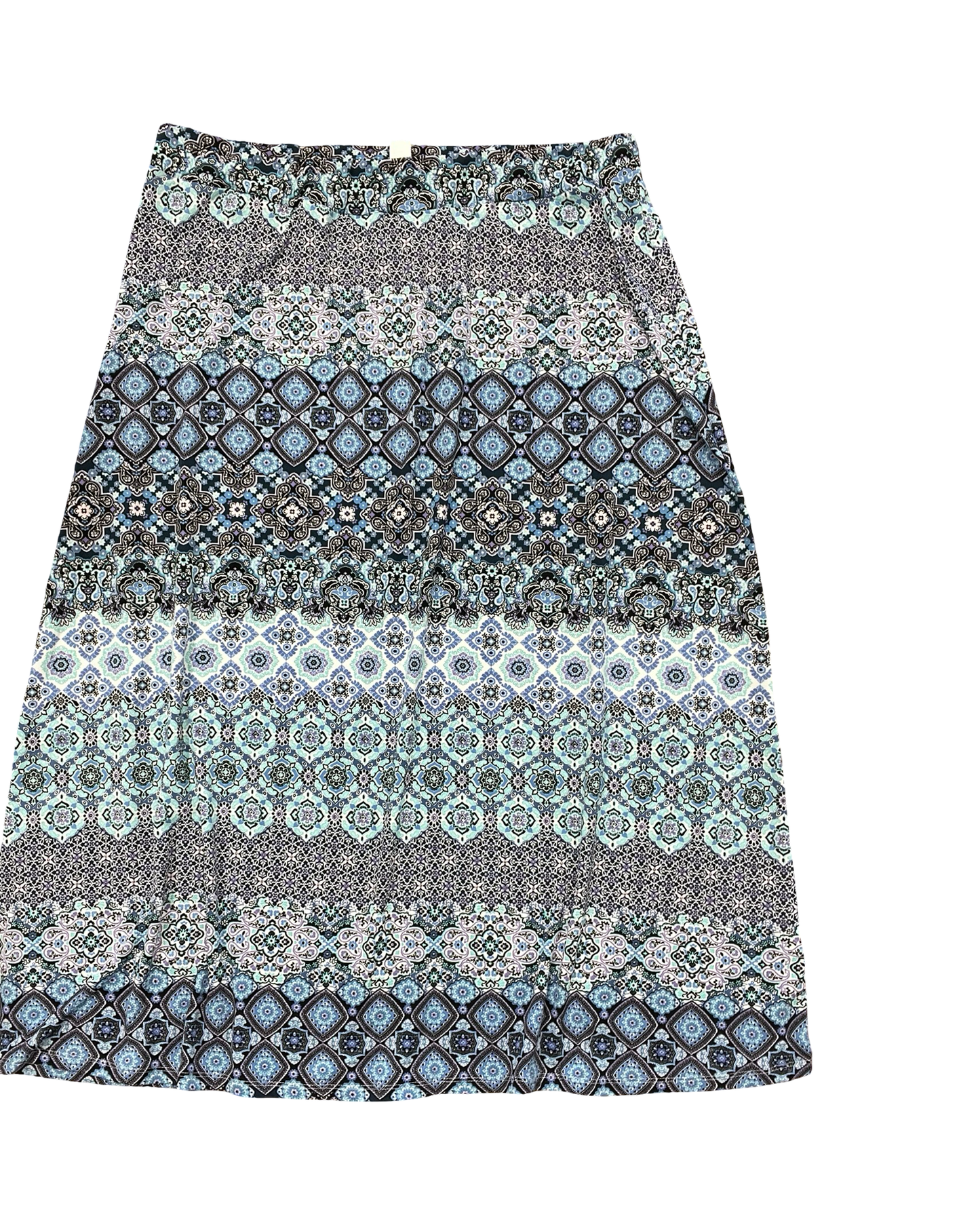Skirt Maxi By Cj Banks In Blue & Pink, Size:1X