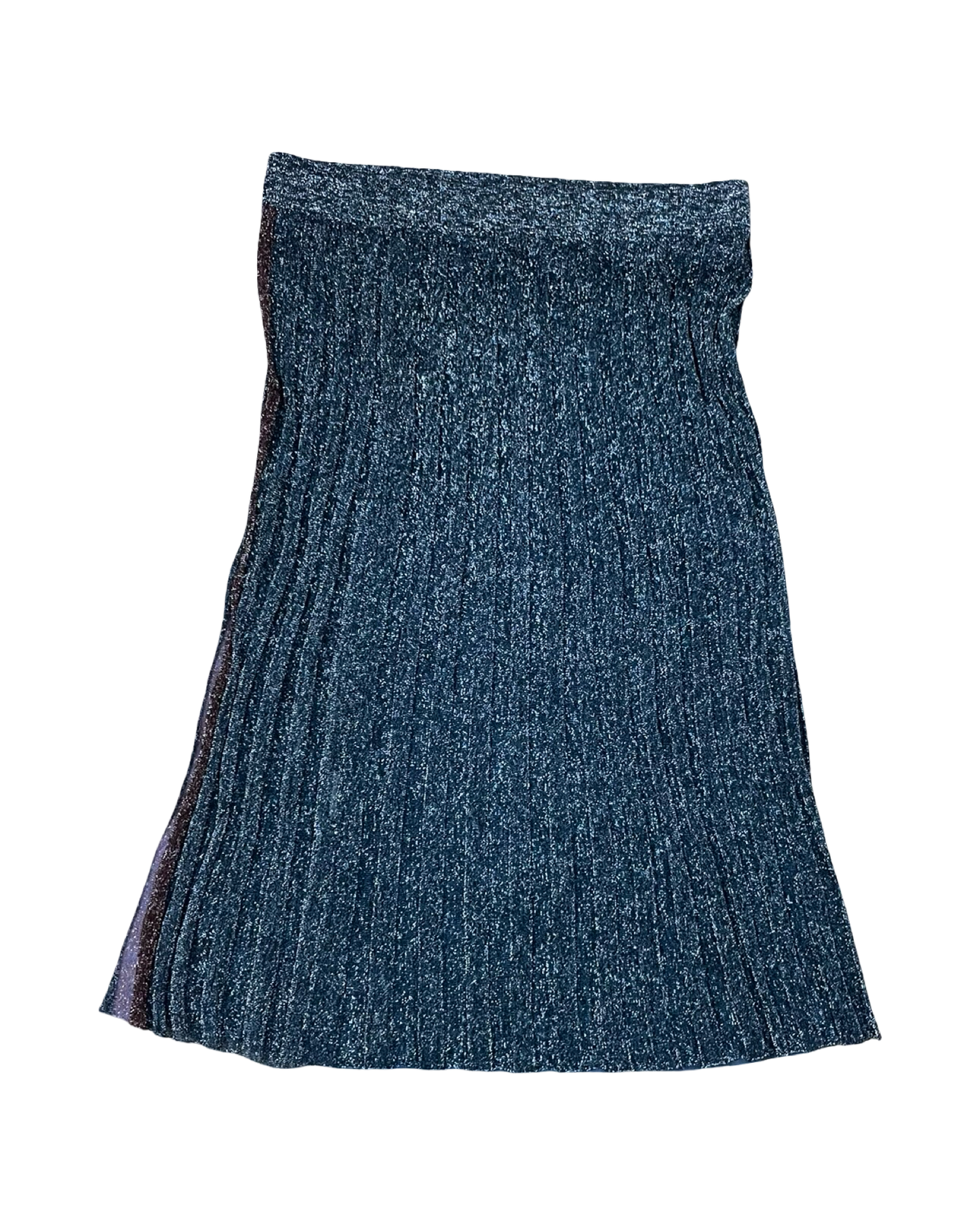 Skirt Midi By Clothes Mentor In Blue, Size:M