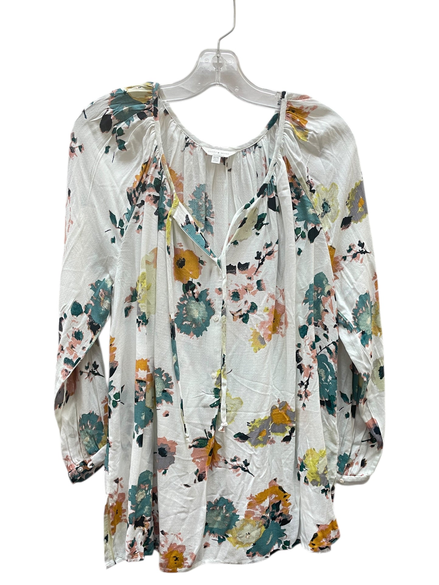 Top 2Pc Ls By Chicos In Green, Size:Xl