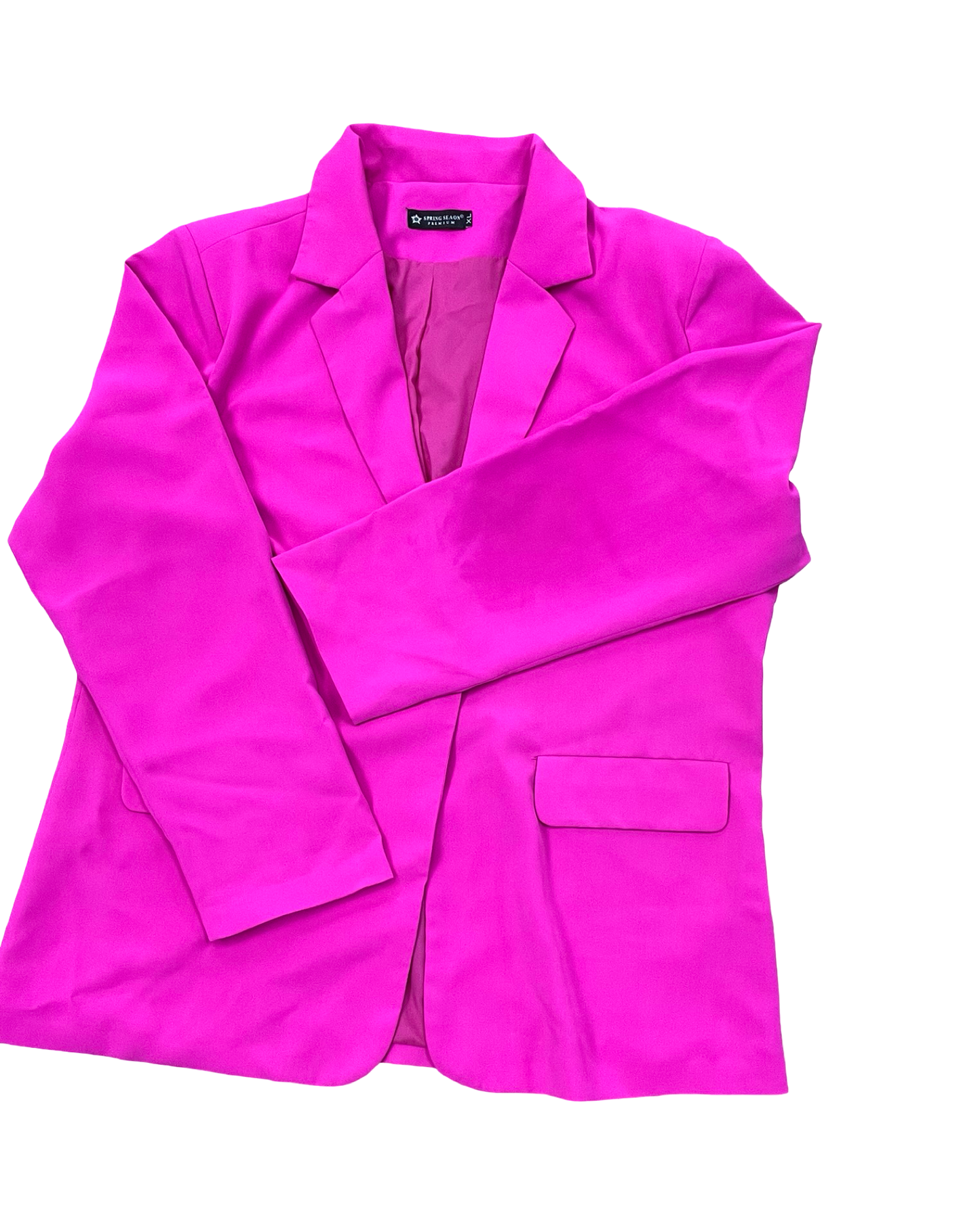 Blazer By Clothes Mentor In Pink, Size:Xl