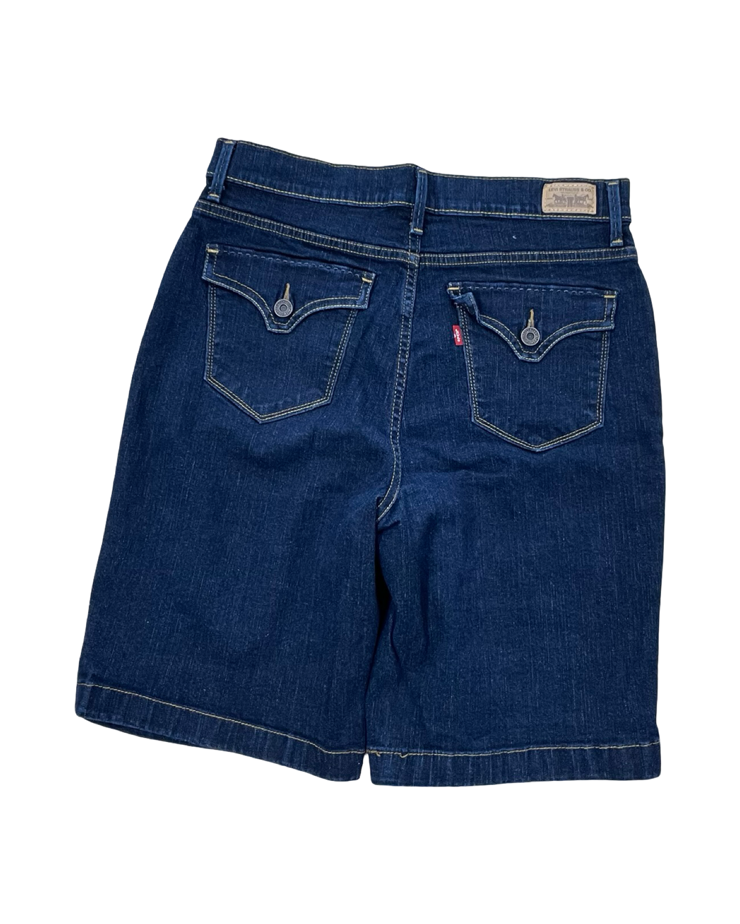 Shorts By Levis In Blue Denim, Size:12
