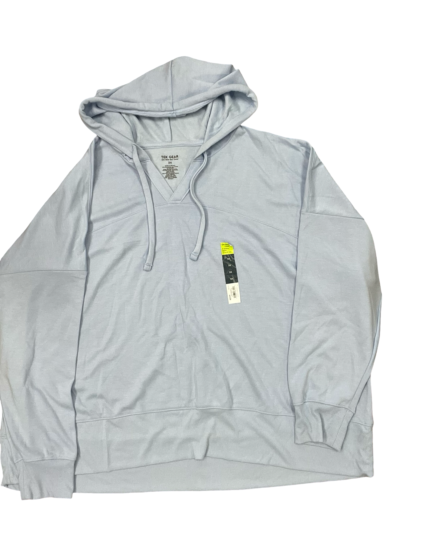 Sweatshirt Hoodie By Tek Gear In Blue, Size:3X