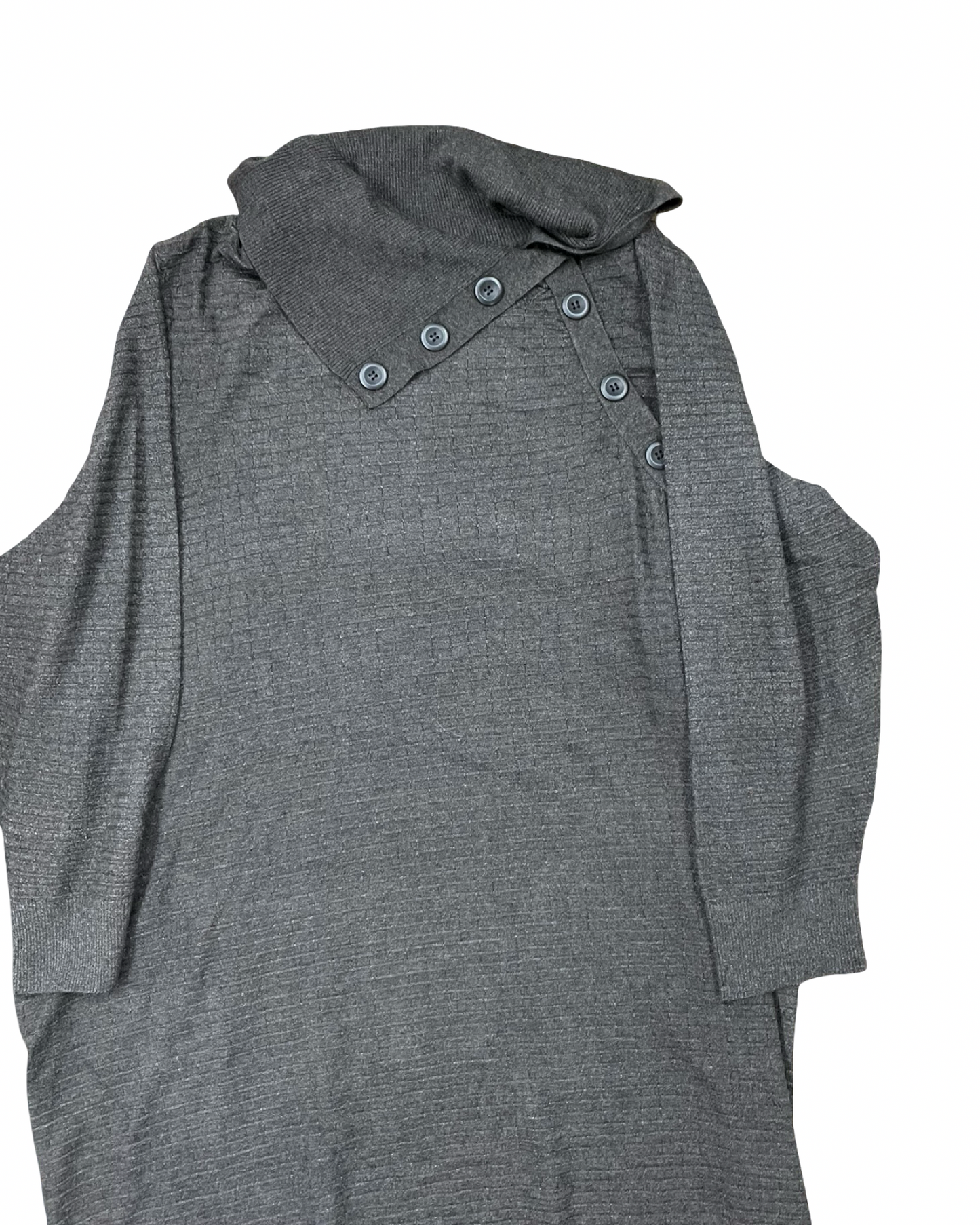 Dress Casual Maxi By Clothes Mentor In Grey, Size:3