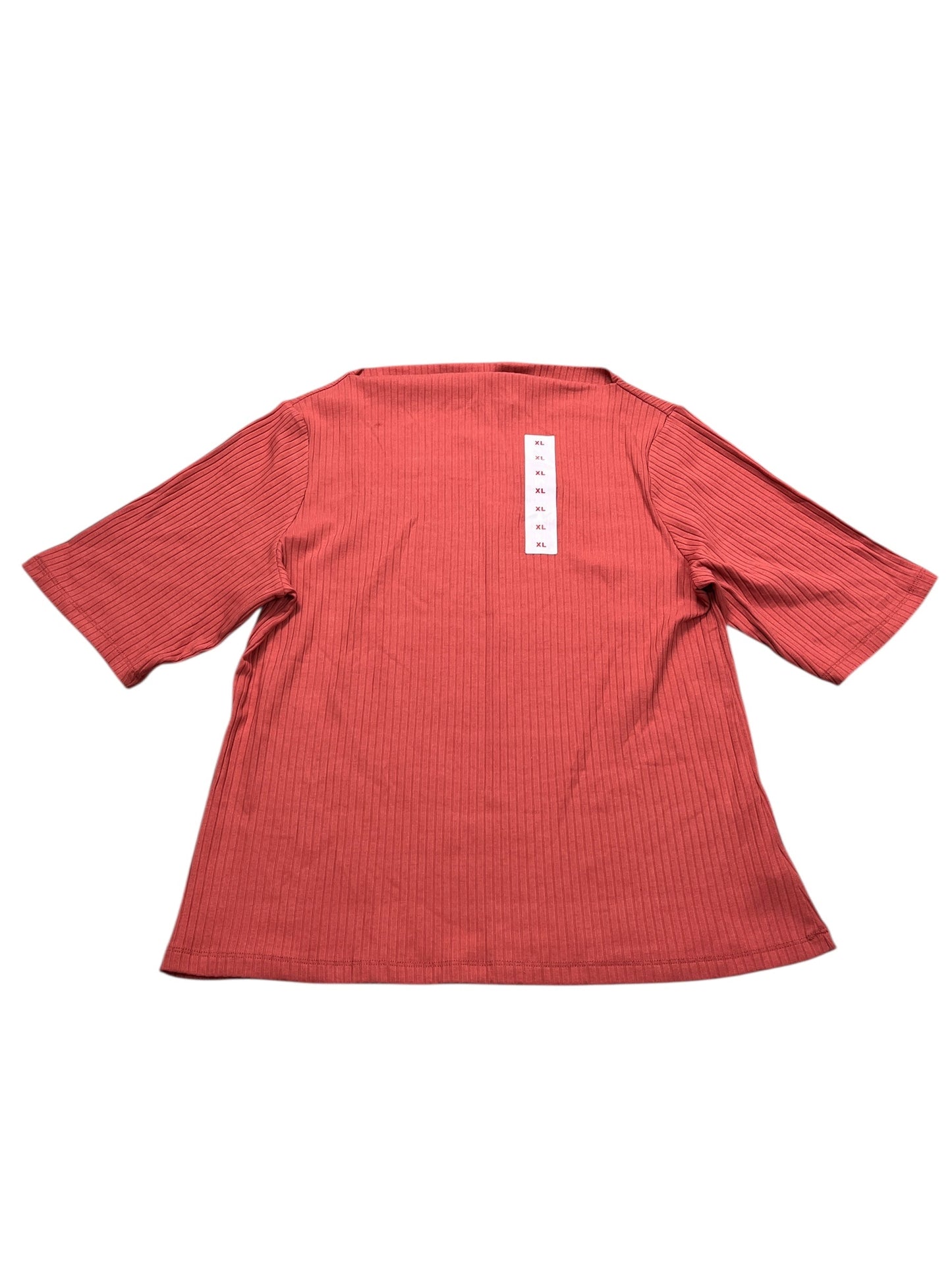 Top 3/4 Sleeve By Old Navy In Orange, Size:Xl