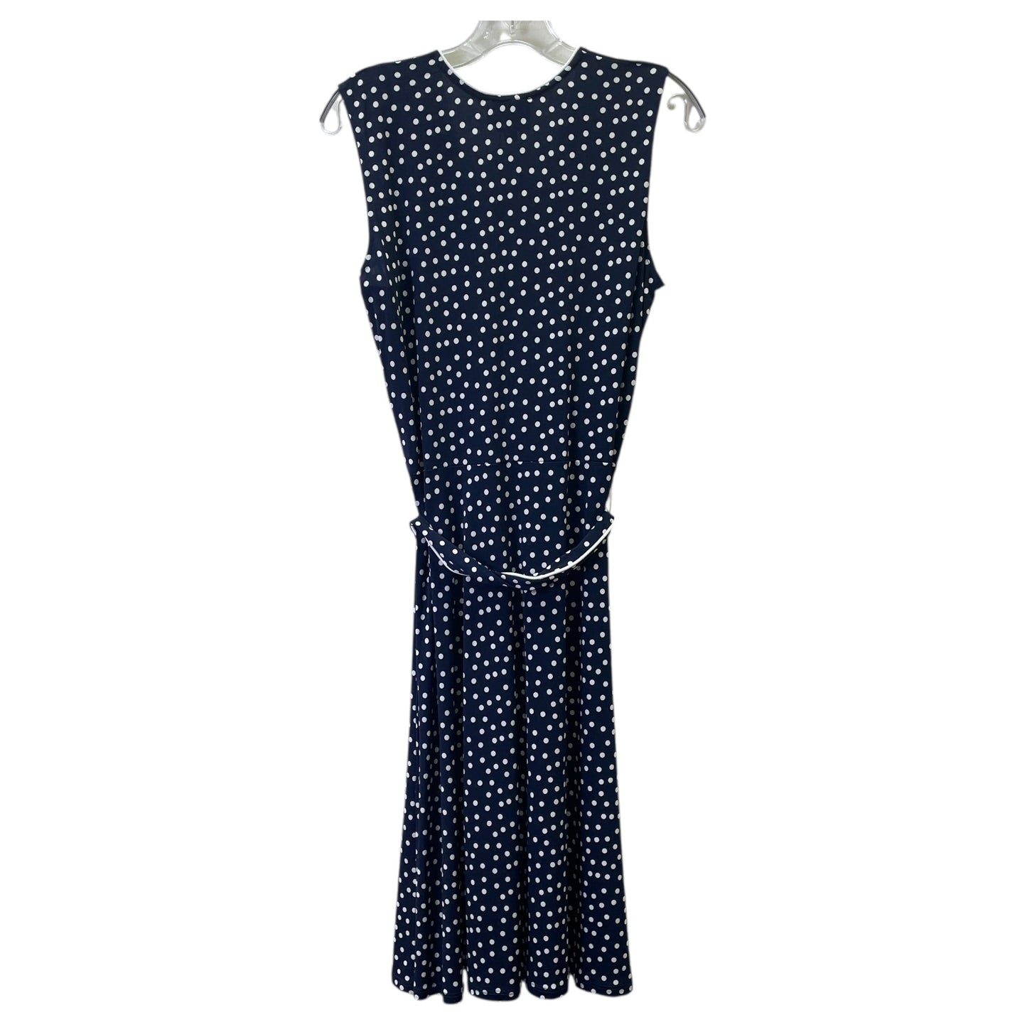 Dress Casual Midi By Leota In Blue, Size:L