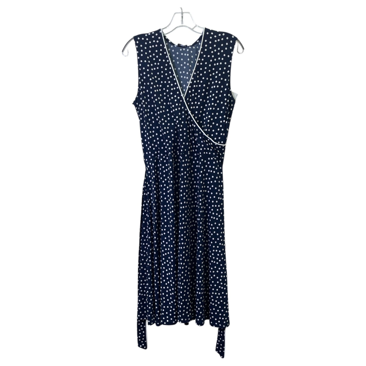 Dress Casual Midi By Leota In Blue, Size:L