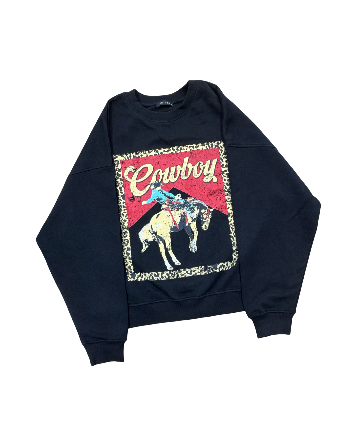 Sweatshirt Crewneck By Zutter In Black, Size:M