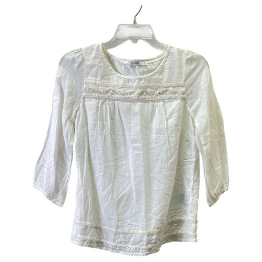 Top Ls By Boden In Cream, Size:4