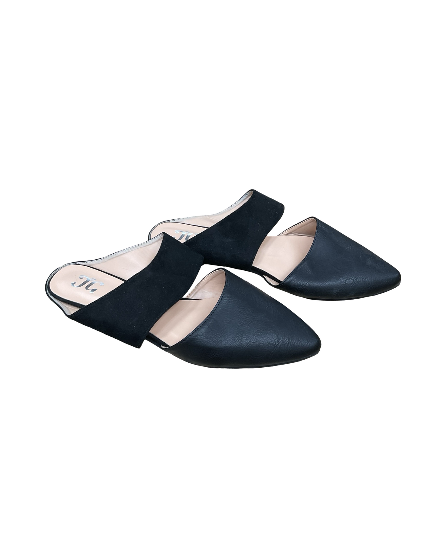 Shoes Flats By Clothes Mentor In Black, Size:11