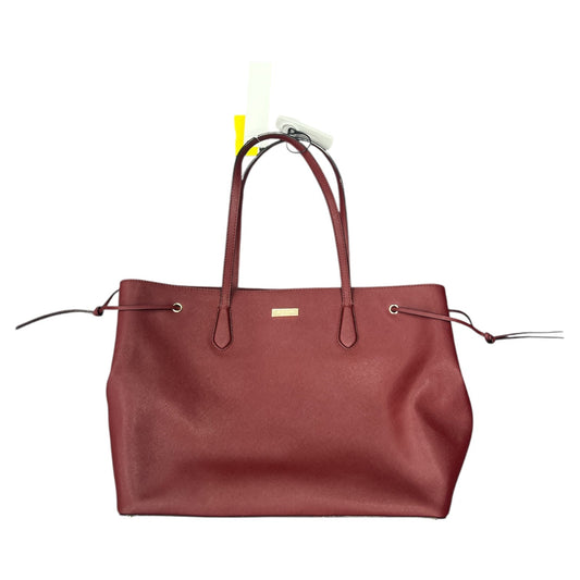 Handbag Designer By Kate Spade In Maroon, Size:Large