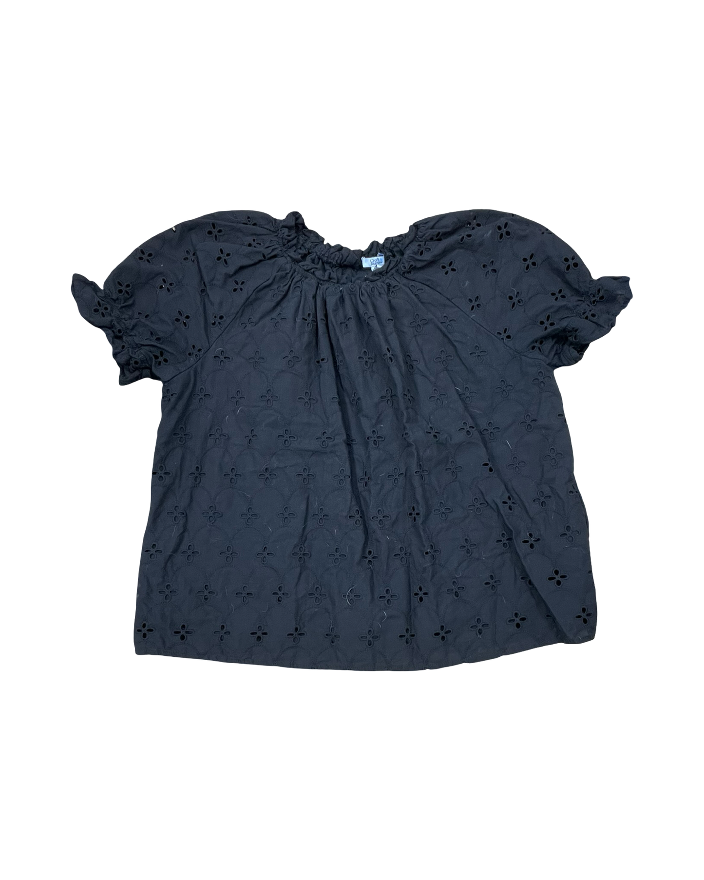 Top Ss By Croft And Barrow In Black, Size:Xl