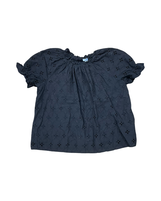 Top Ss By Croft And Barrow In Black, Size:Xl