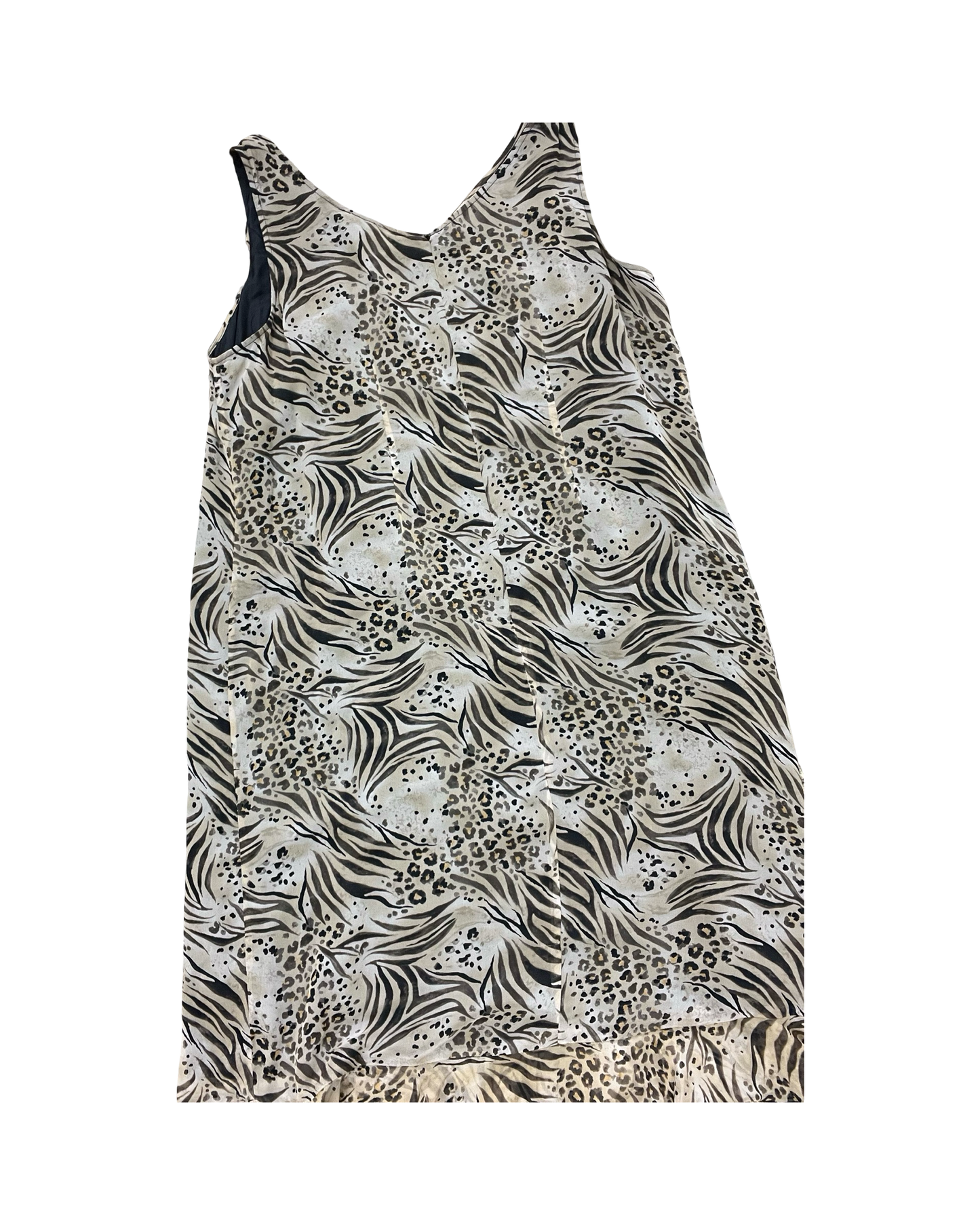 Dress Casual Maxi By Robbie Bee In Animal Print, Size:18